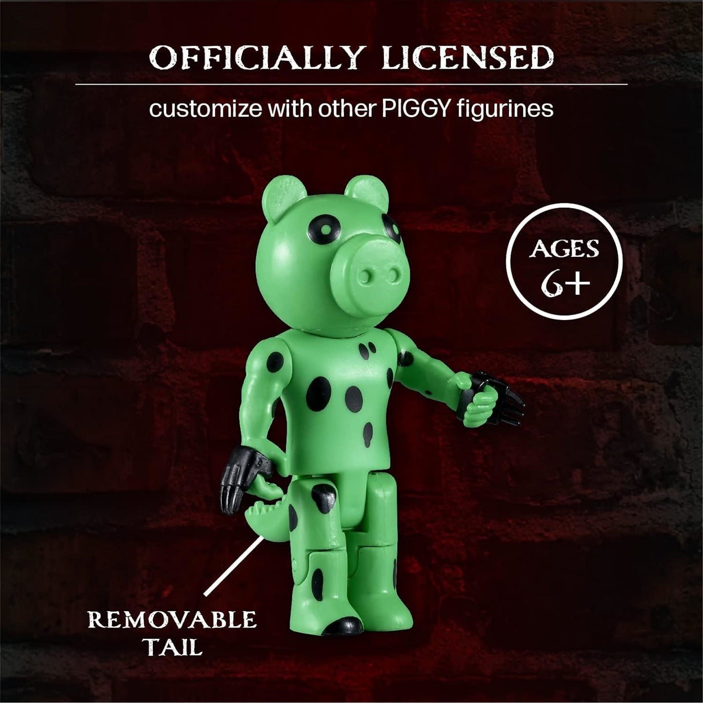 Dinopiggy PIG7304 4" Action Figure (PIGGY)
