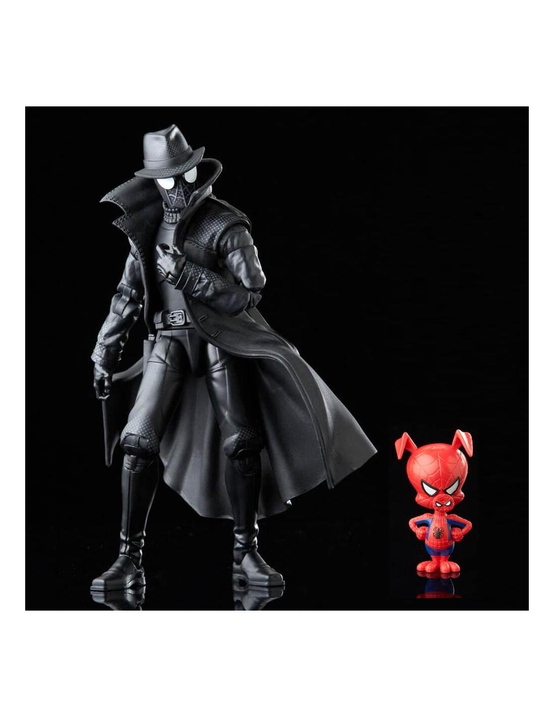 Spider-Man Noir & Spider-Ham Action Figure 2-Pack – Marvel Legends Series Spider-Verse by Hasbro | Comics-Inspired Collector Figures