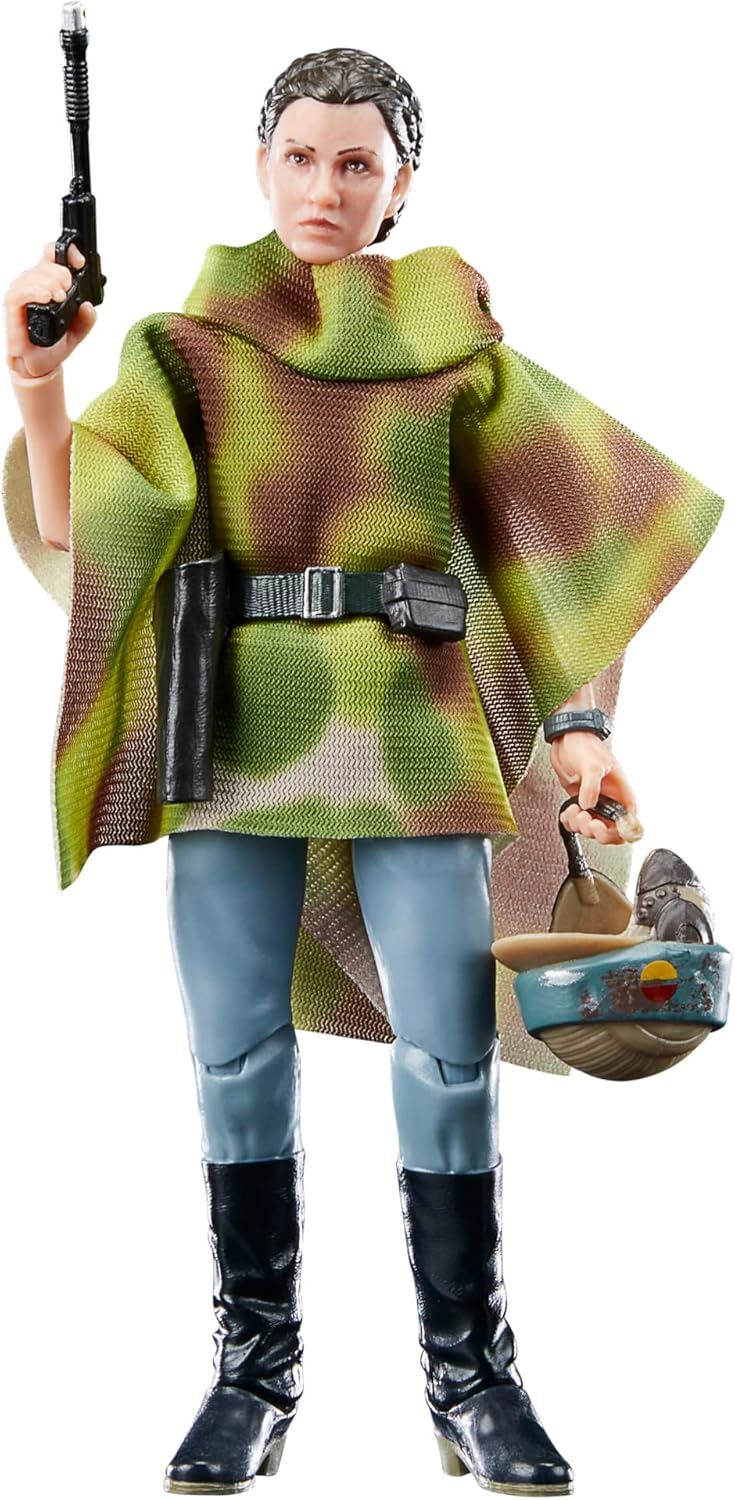 Princess Leia (Endor) F3114 4" Lucasfilm First 50 Years Action Figure (Kenner: The Vintage Collection / Star Wars)