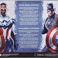 Captain America: Sam Wilson & Captain America: Steve Rogers F5880 Marvel Legends Series (Captain America)