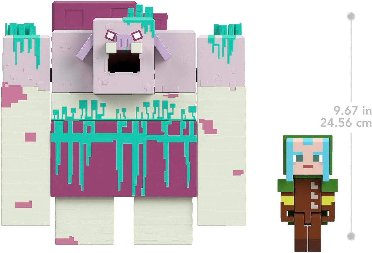 Minecraft Legends The Devourer Ranger + Slime HNC08 Action Figure Playset Mattel