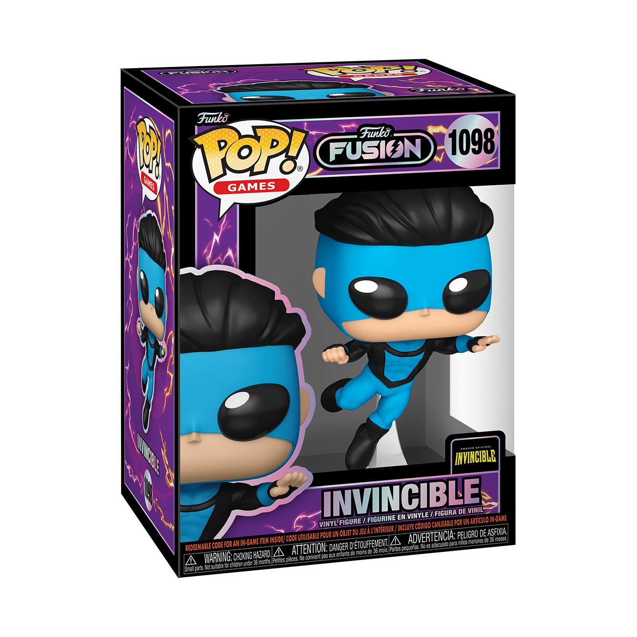 Invincible #1098 Pop! Vinyl Figure – Funko Fusion Series 3 Collectible 3.75″ Superhero Figure