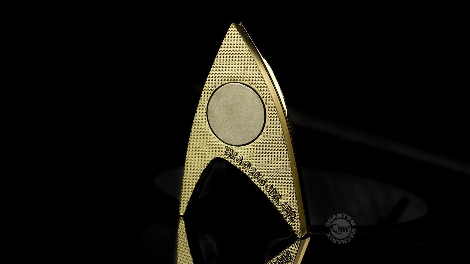 50th Anniversary Replica Magnetic Badge 1:1 Prop (Star Trek / QMx)