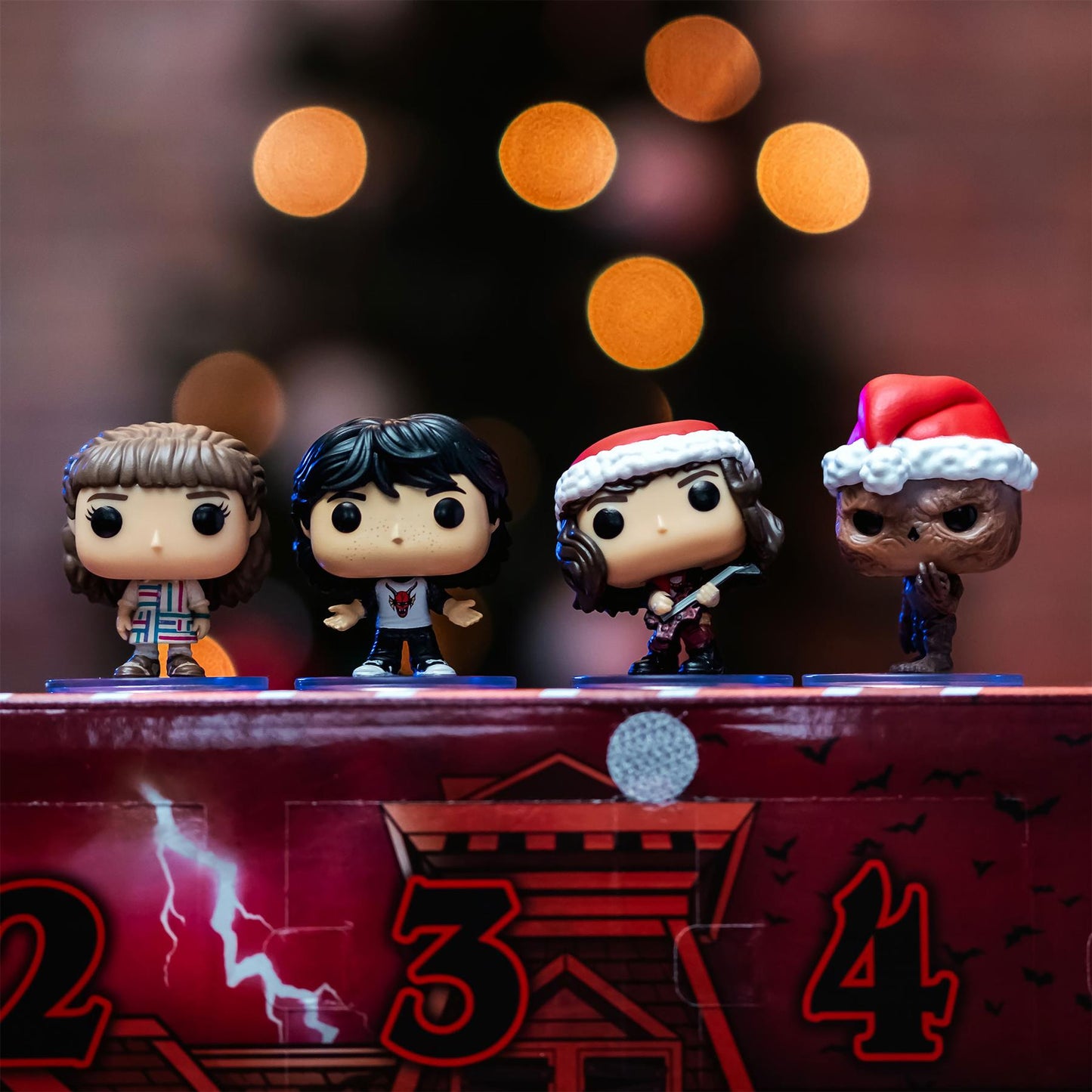 Stranger Things Advent Calendar FK81221 – Funko Pocket Pop! 24-Day Holiday Countdown Box with Mini Vinyl Figure Surprises | Official Netflix Collectible