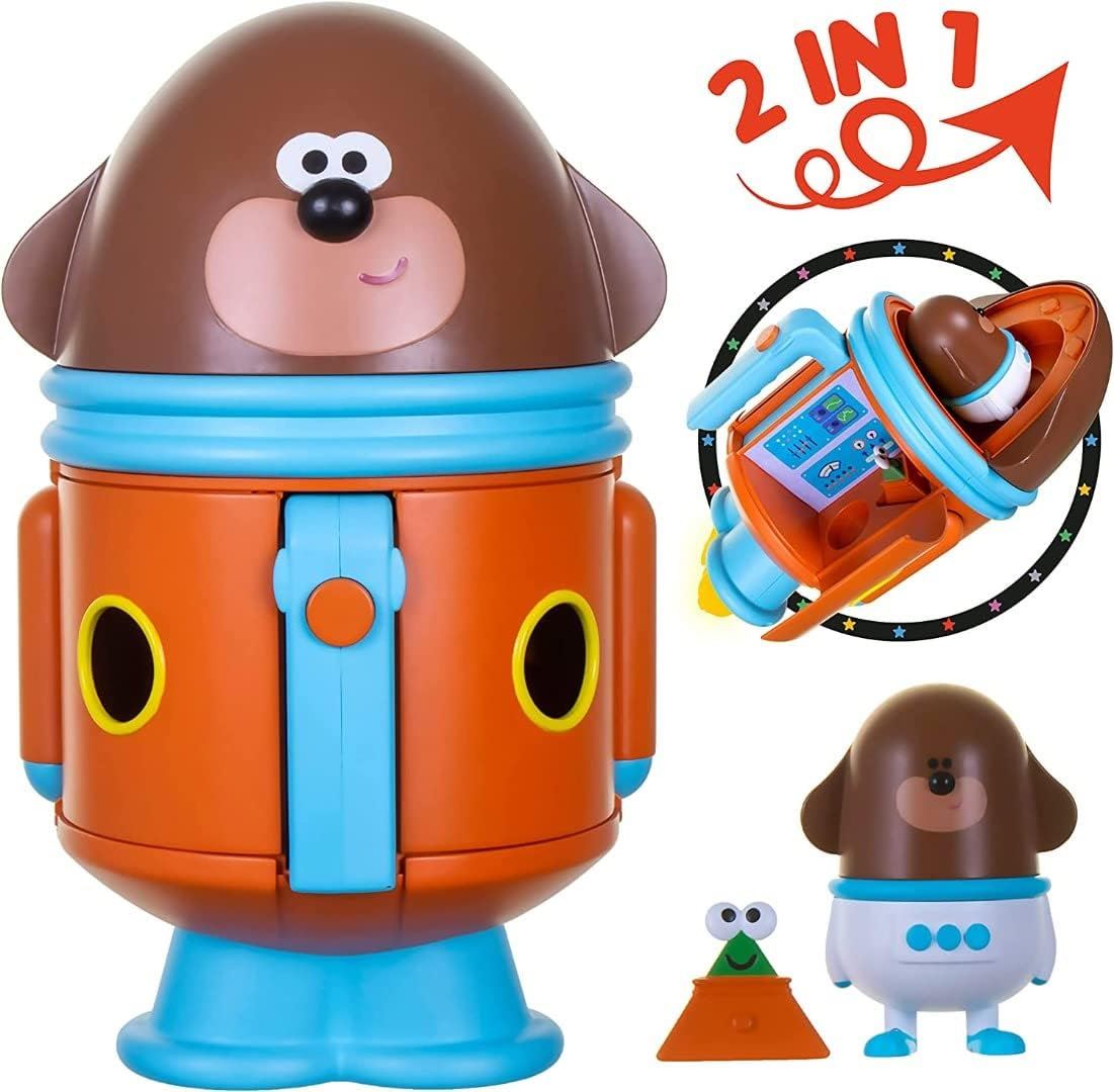 Hey Duggee Transforming Duggee Space Rocket Playset Age 3+ 2175CB Golden Bear