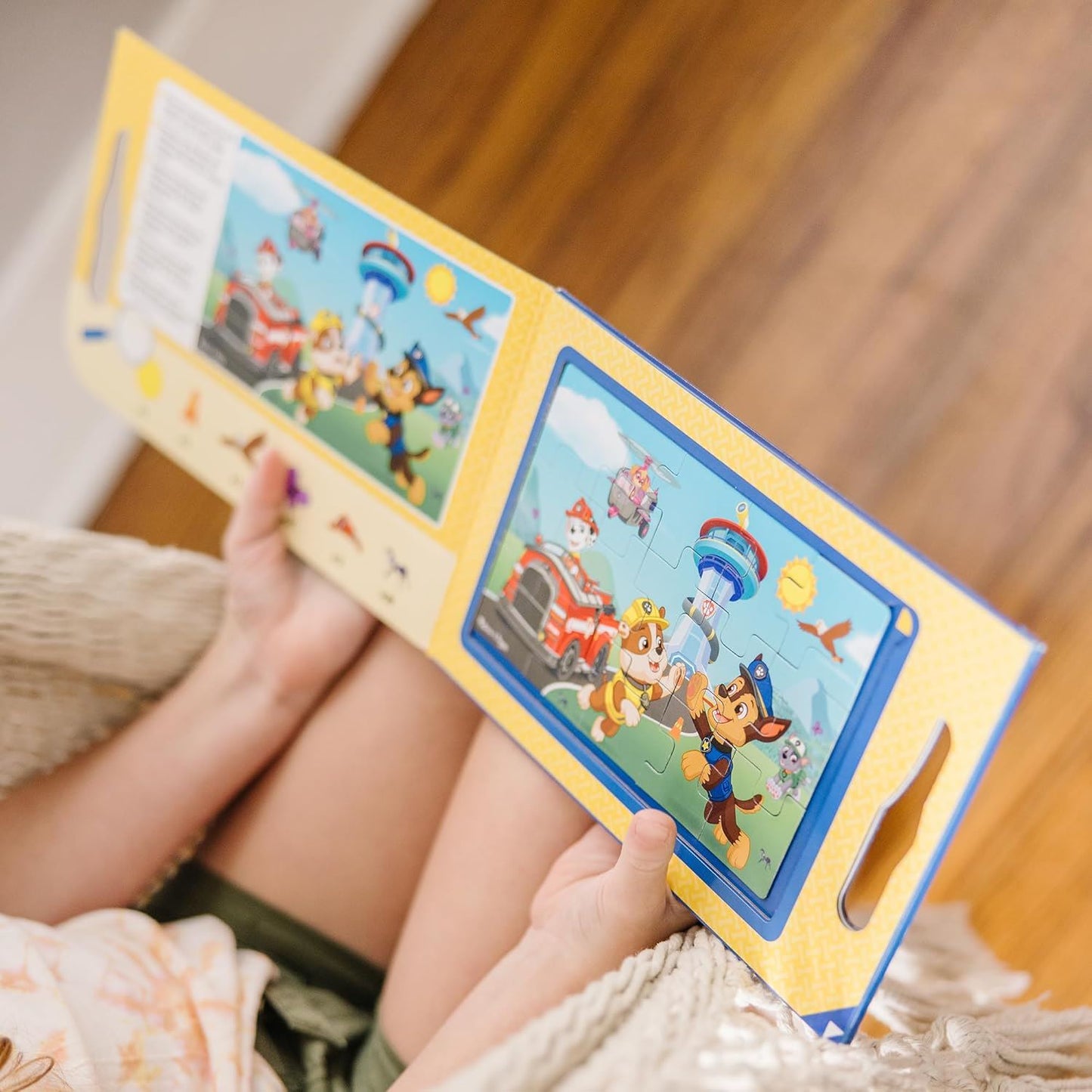Magnetic Take-Along Jigsaw Puzzles Big Truck Pups 33323 (Melissa & Doug)