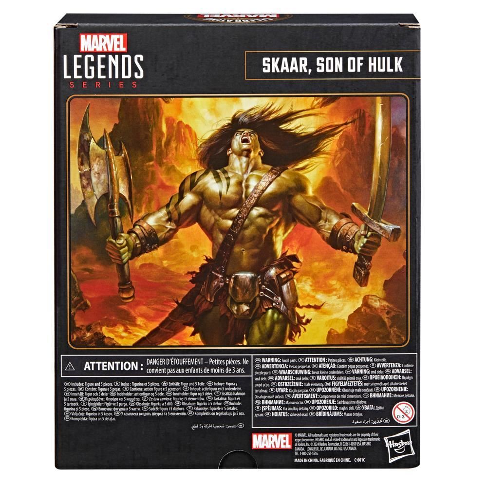 SKAAR, SON OF HULK F9070 6" Comics Collectible Action Figure (Marvel Legends Series)