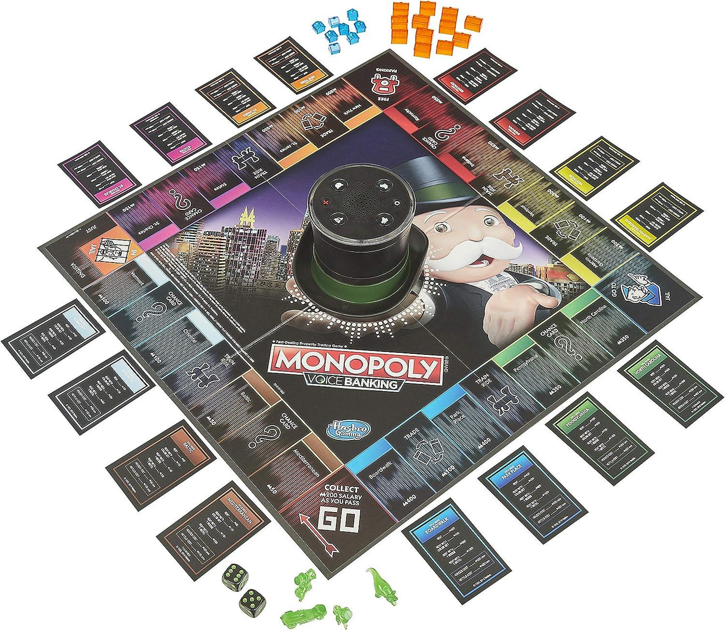 Monopoly Voice Banking Electronic Family Board Game for Kids Ages 8+ E4816