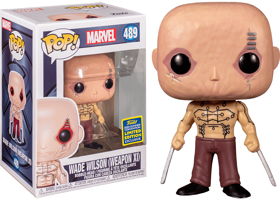Funko POP! WADE WILSON (Weapon XI) #489 Limited Edition Vinyl Figure Deadpool