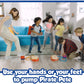 TOMY PUMP UP PIRATE Childrens Family Fun Action Pop Up Game