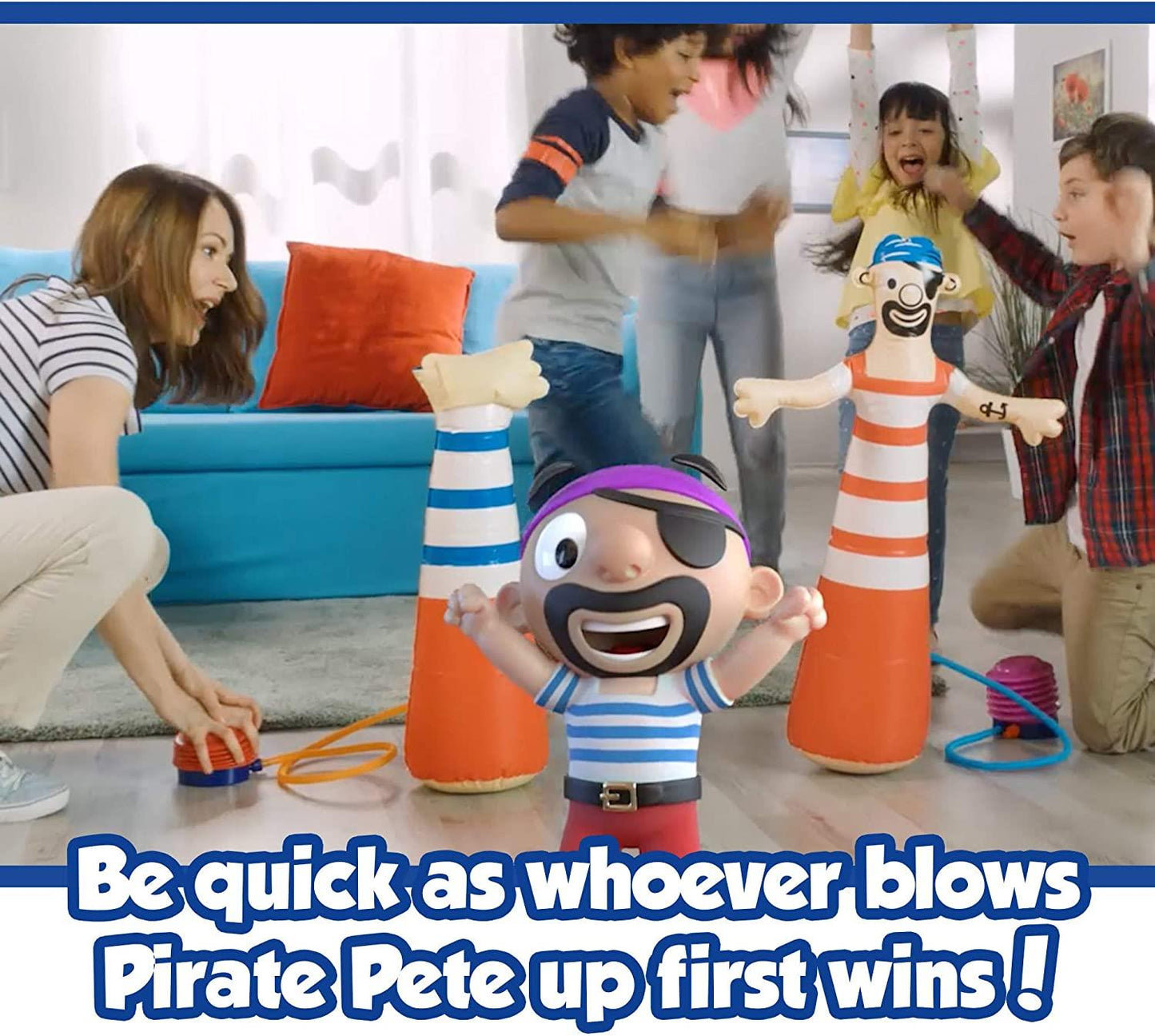 TOMY PUMP UP PIRATE Childrens Family Fun Action Pop Up Game