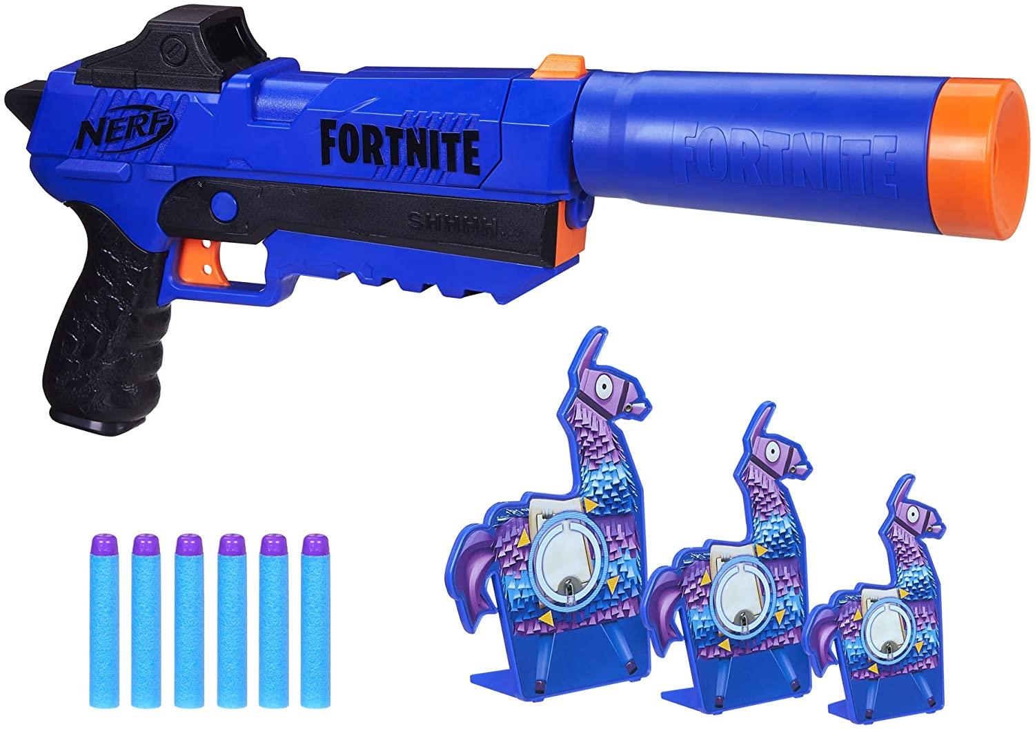 Nerf Fortnite TS-R Blaster Llama Target Pump Action Toy Gun Fire
