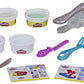 Rollzies Ice Cream Play-Doh Kitchen Creations Playset Modelling Clay