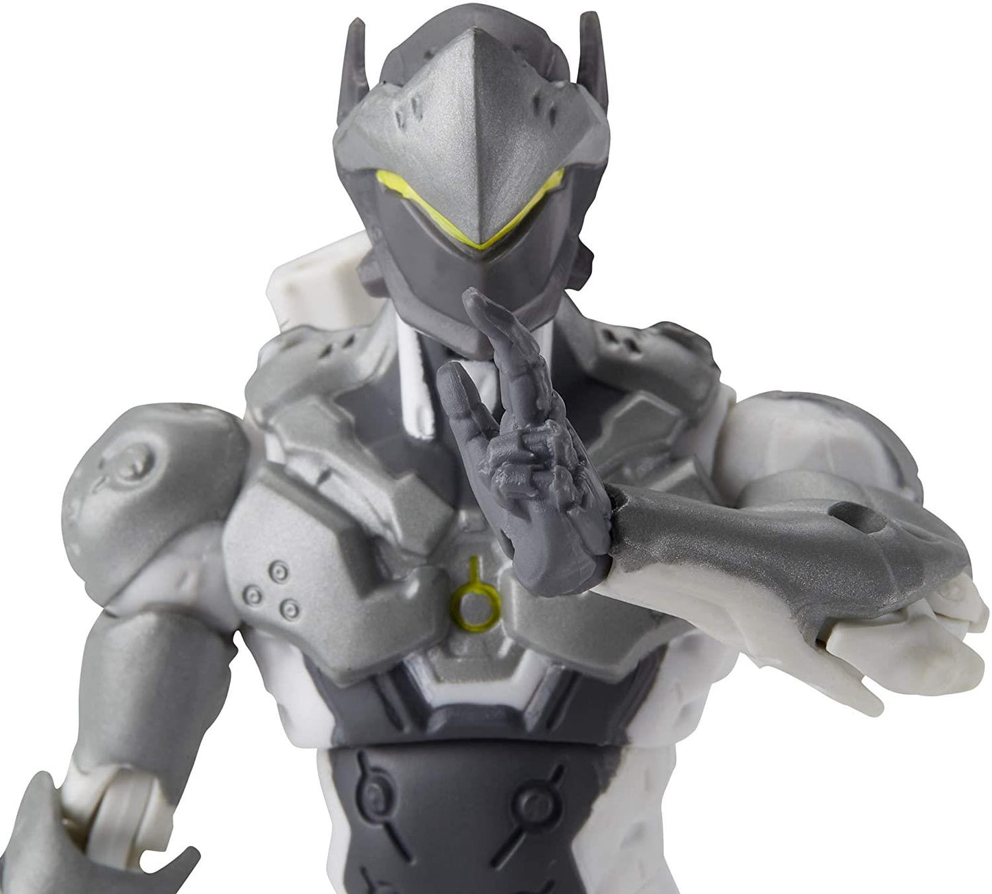 Genji Chrome Skin 6" Figure Overwatch Ultimates Series