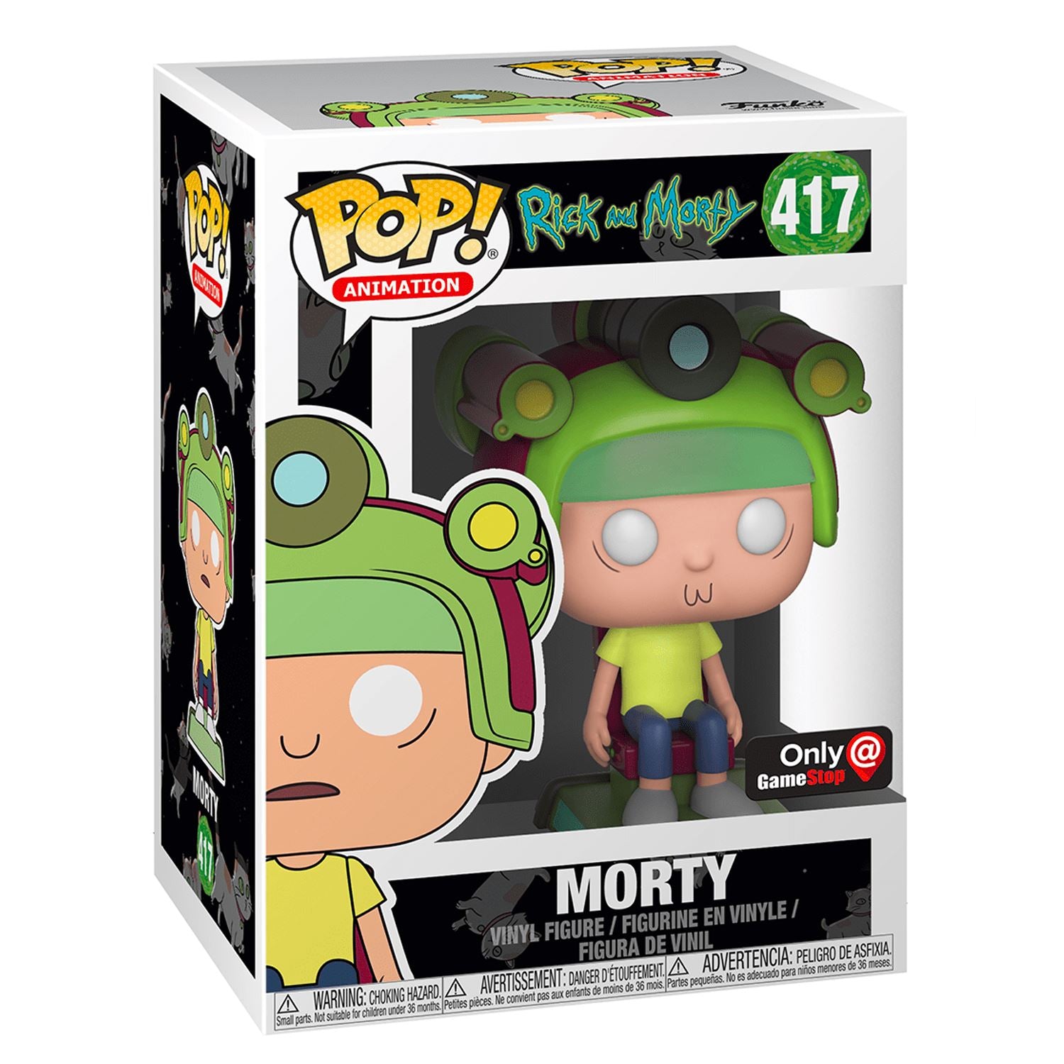 Funko MORTY #417 Rick and Morty: Blips and Chitz Pop Vinyl Figure EXCLUSIVE