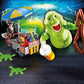 PLAYMOBIL 9222 Ghostbusters Hot Dog Stand with Slimer Playset