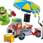 PLAYMOBIL 9222 Ghostbusters Hot Dog Stand with Slimer Playset