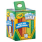 Crayola Washable Sidewalk Pavement Chalk 16 Colors
