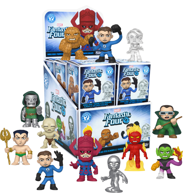 Funko Fantastic Four 4 Surprise Blind Box Mystery Mini Figure