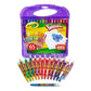 Crayola® TWISTABLES MINI CRAYONS & PAPER SET (65 Pieces) Gift for Kids