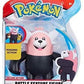 Pokemon BEWEAR Battle Feature Hugging Action Figure Wicked Cool Toys