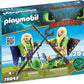 Playmobil Dragons RUFFNUT AND TUFFNUT with Flight Suit 70042 Playset Figures