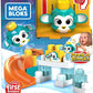 Fisher-Price Mega Bloks First Builders Peek-A-Blocks Penguin Slide Playset