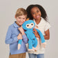 Fingerlings HUGS BORIS (Blue) Advanced Interactive Plush Baby Monkey Pet WowWee