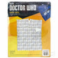Doctor Who TARDIS Check Double Duvet Cover & Pillowcase Set Official