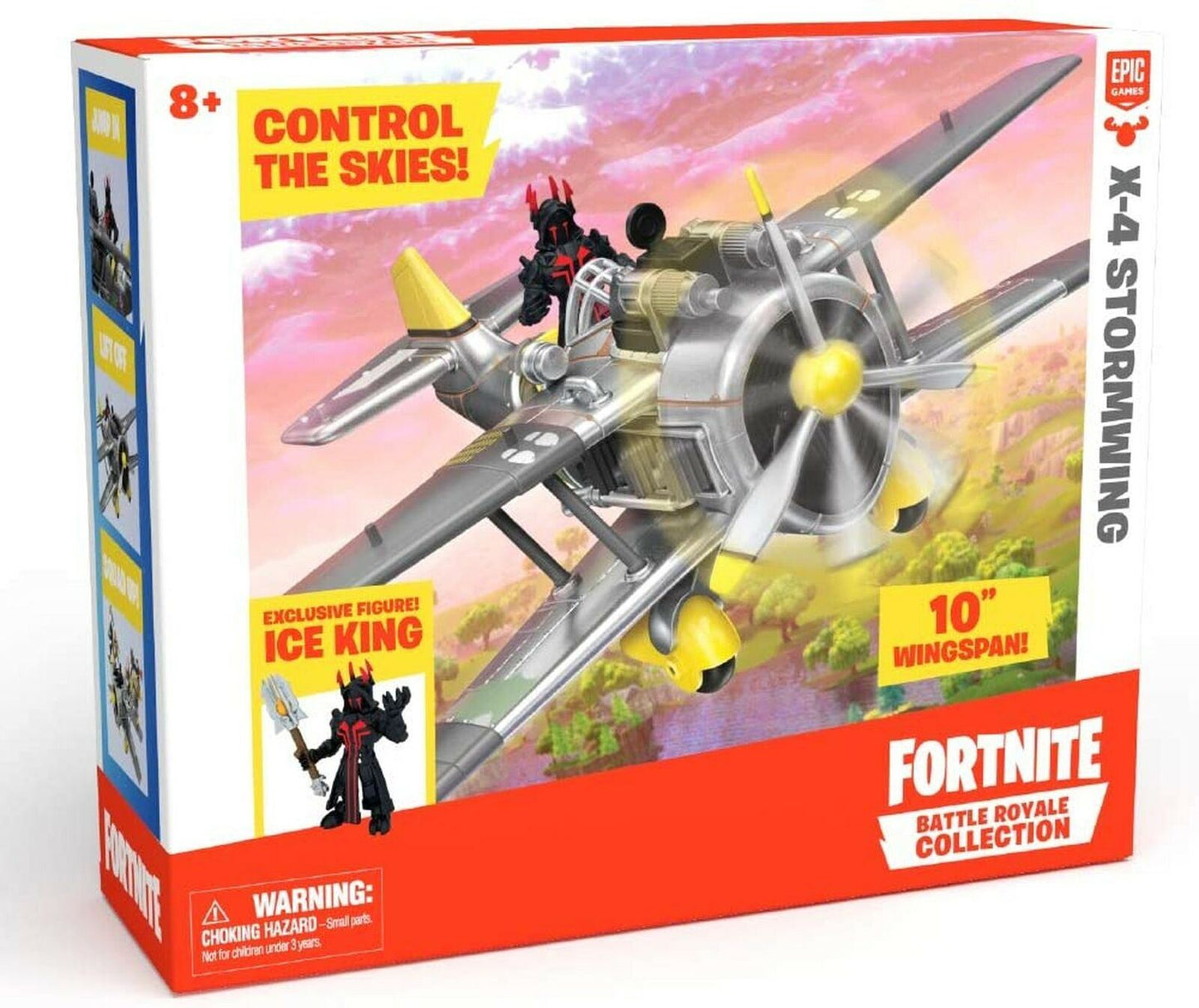 FORTNITE Battle Royale Collection X-4 STORMWING Plane & Ice King Playset